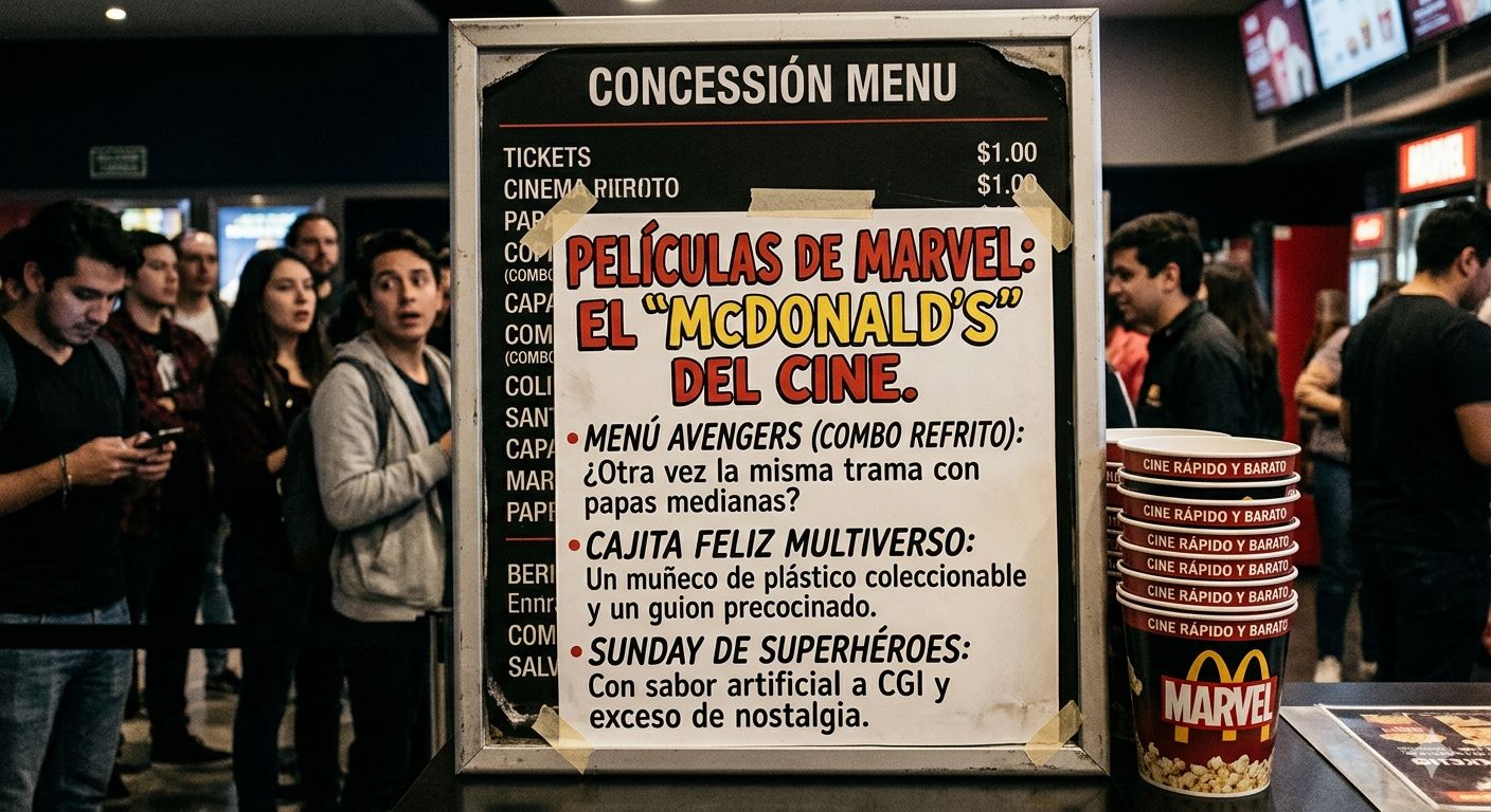 Las películas de Marvel son el «McDonald’s» del cine