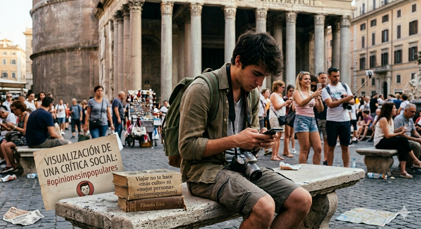Viajar no te hace «más culto» ni «mejor persona